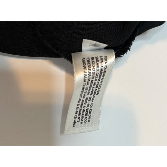 A New Day Woven Shell Tank Top Womens XS Scoop Neck Black with Darts NWT - Picture 4 of 5